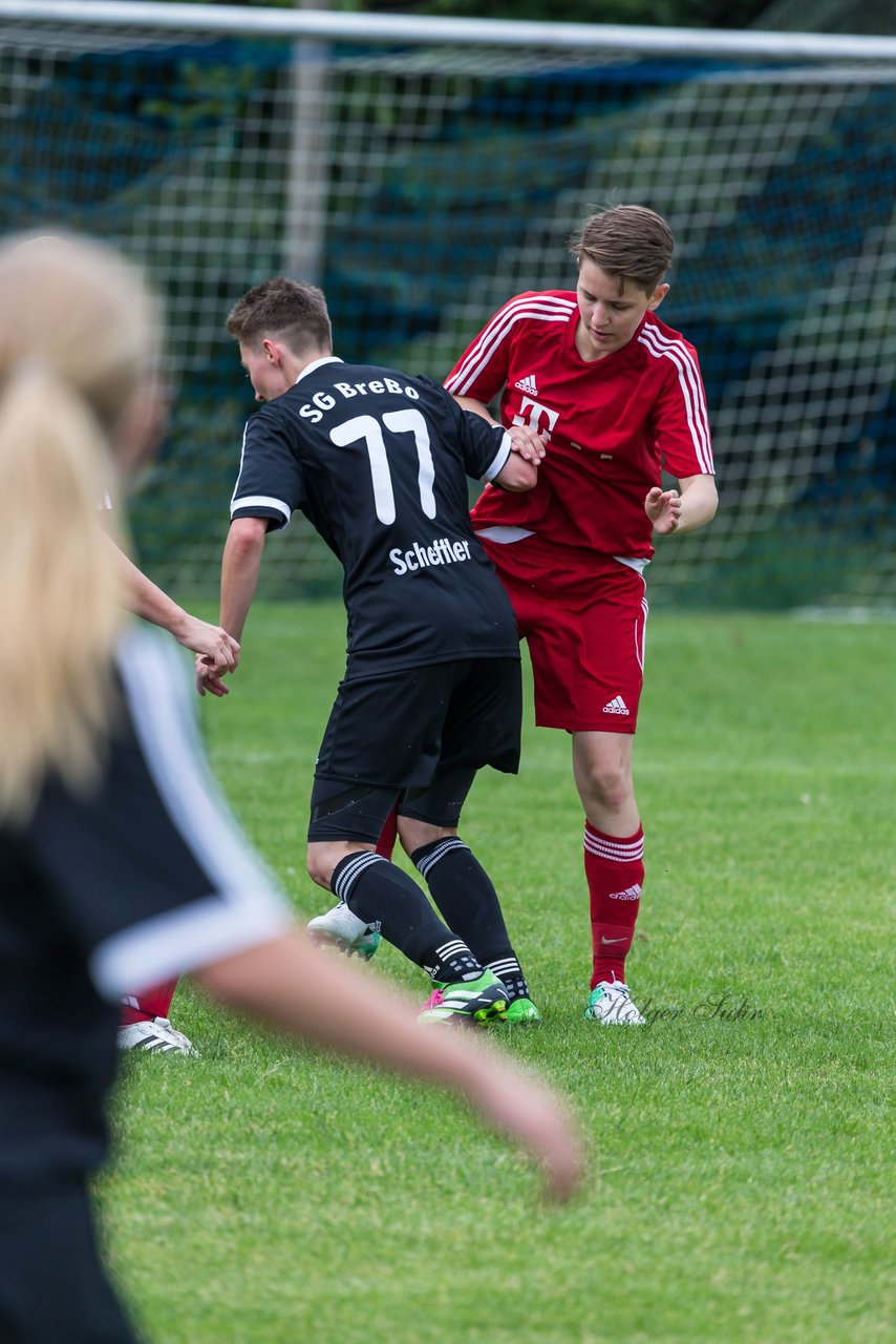 Bild 227 - Aufstiegsspiel SG Borgstedt/Brekendorf - SV Wahlstedt : Ergebnis: 1:4